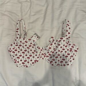 Abercrombie Bikini Top Cherry